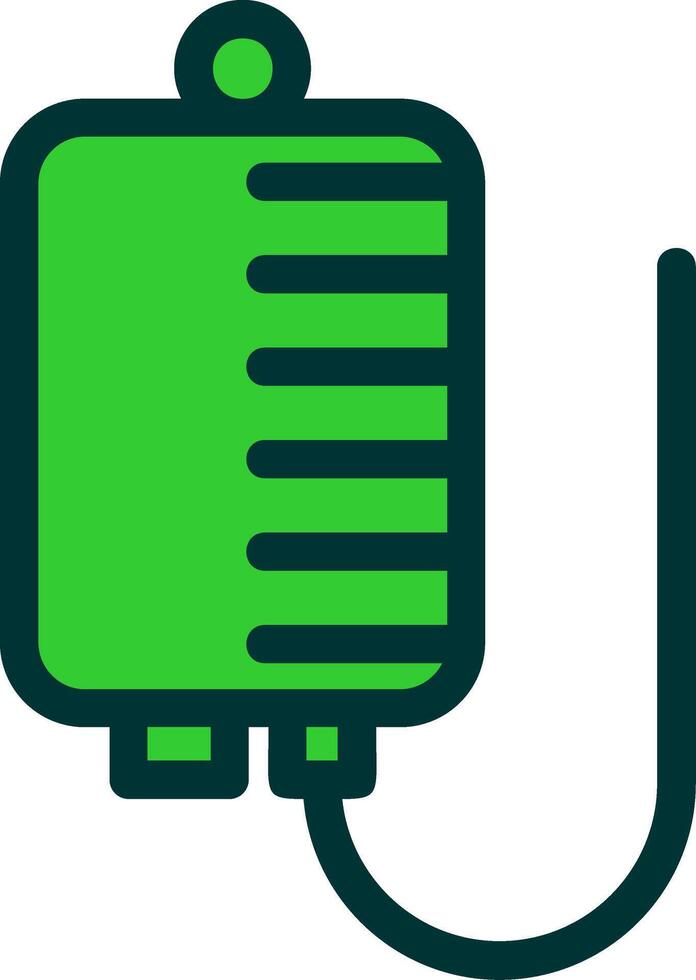 Iv Bag Colorful Icon Icon vector