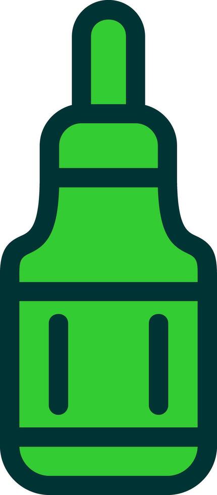 Serum Colorful Icon Icon vector