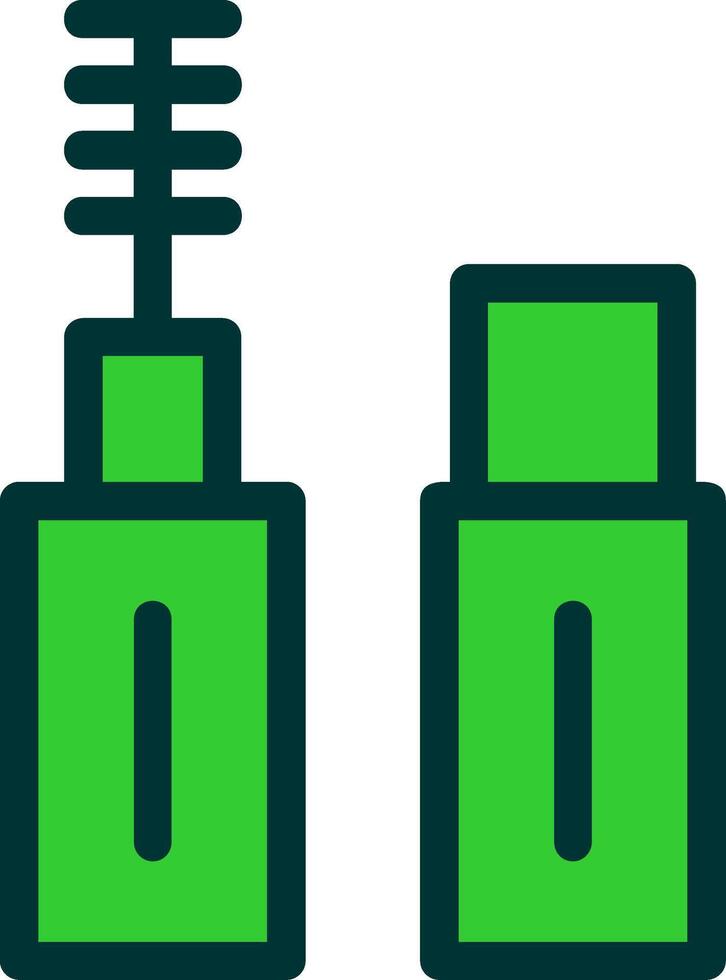 Mascara Colorful Icon Icon vector