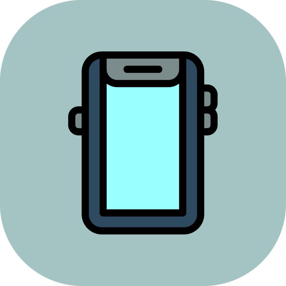 Mobile Colorful Icon Icon vector