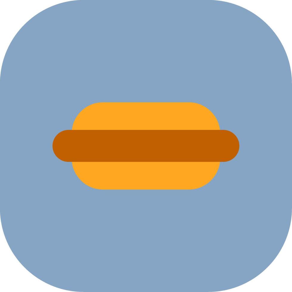 Hotdog Colorful Icon Icon vector