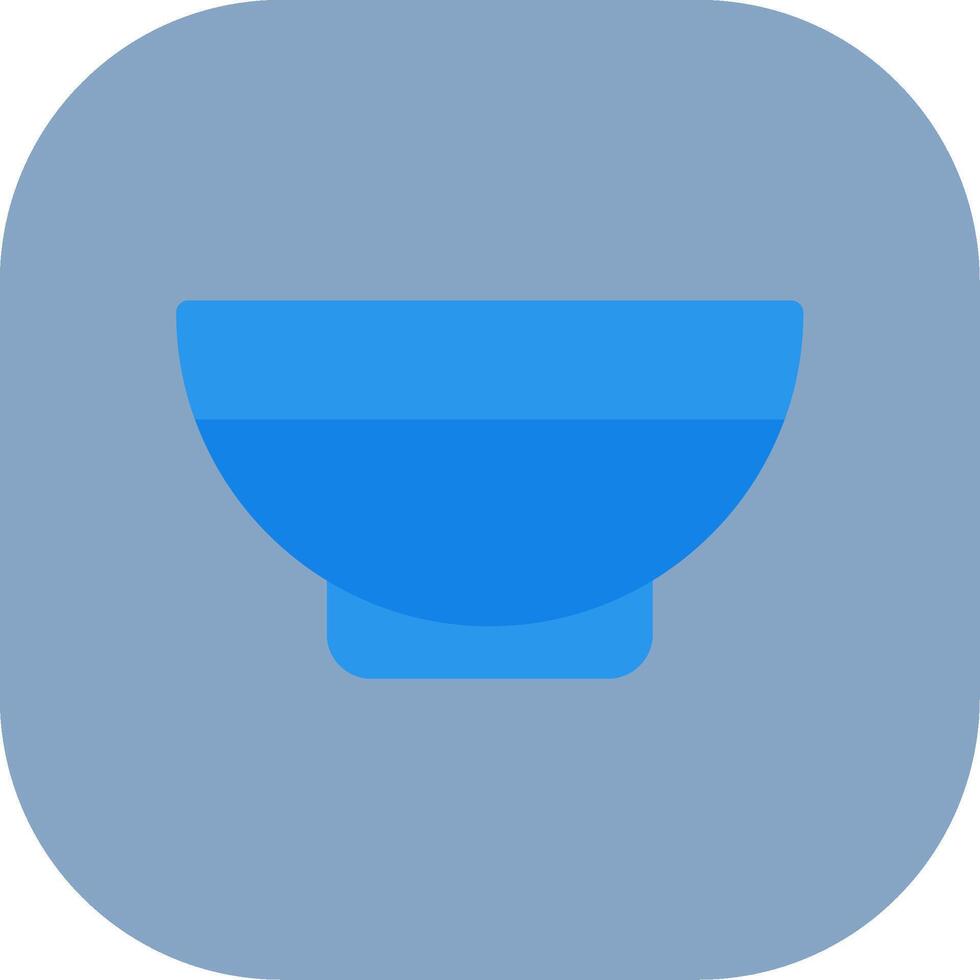 Bowl Colorful Icon Icon vector