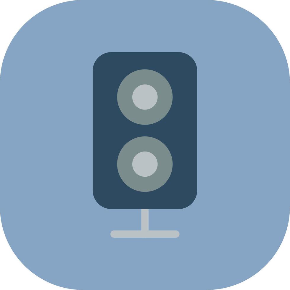 Speaker Colorful Icon Icon vector