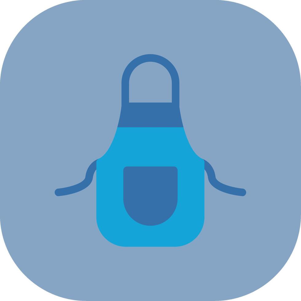 Apron Colorful Icon Icon vector
