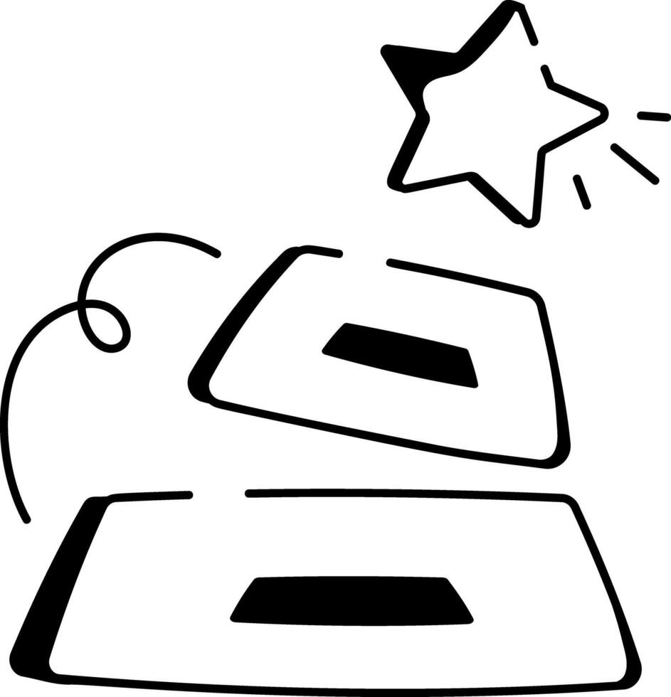 Hierarchy icon designed in doodle style hierarchy, ranking, structure, levels, pyramid, organize, star, business, doodle, drawing, sketchy, icon, , vector