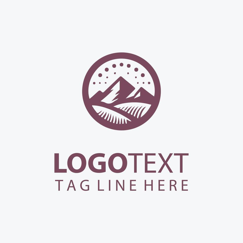 Desert Ember desert logo vector