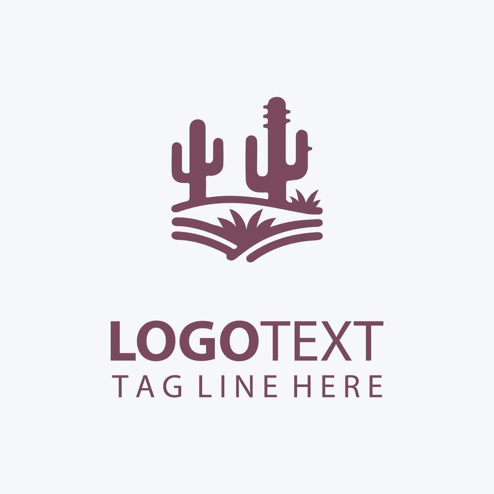 Dusty Mirage desert logo vector