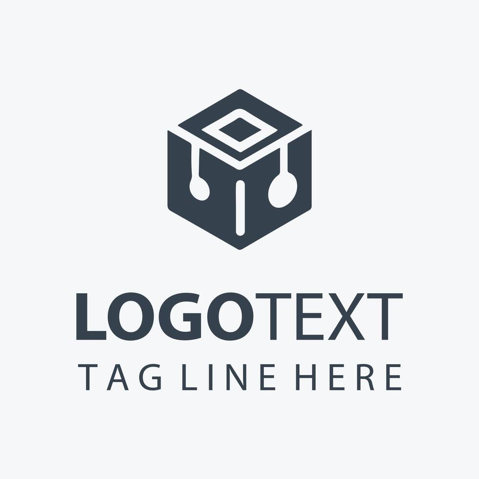 Cube Box Dynamics Logo vector