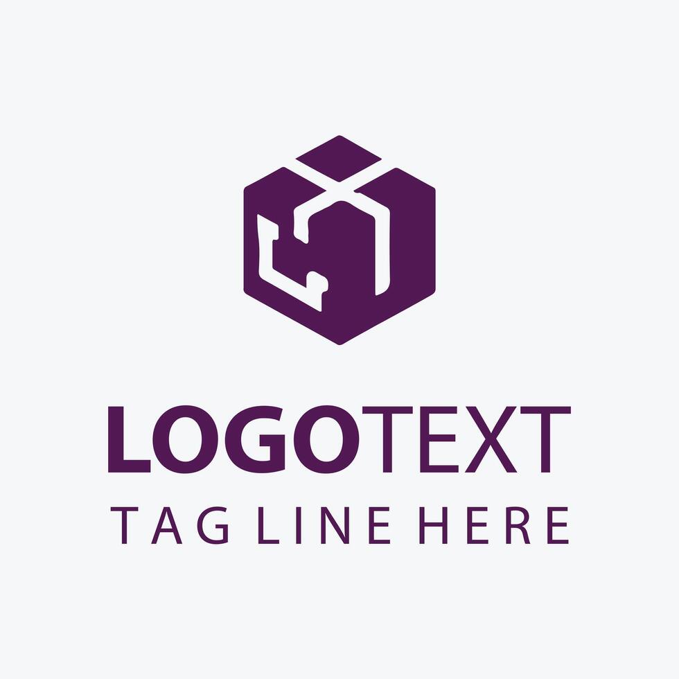 Cube Box Evolution Logo vector