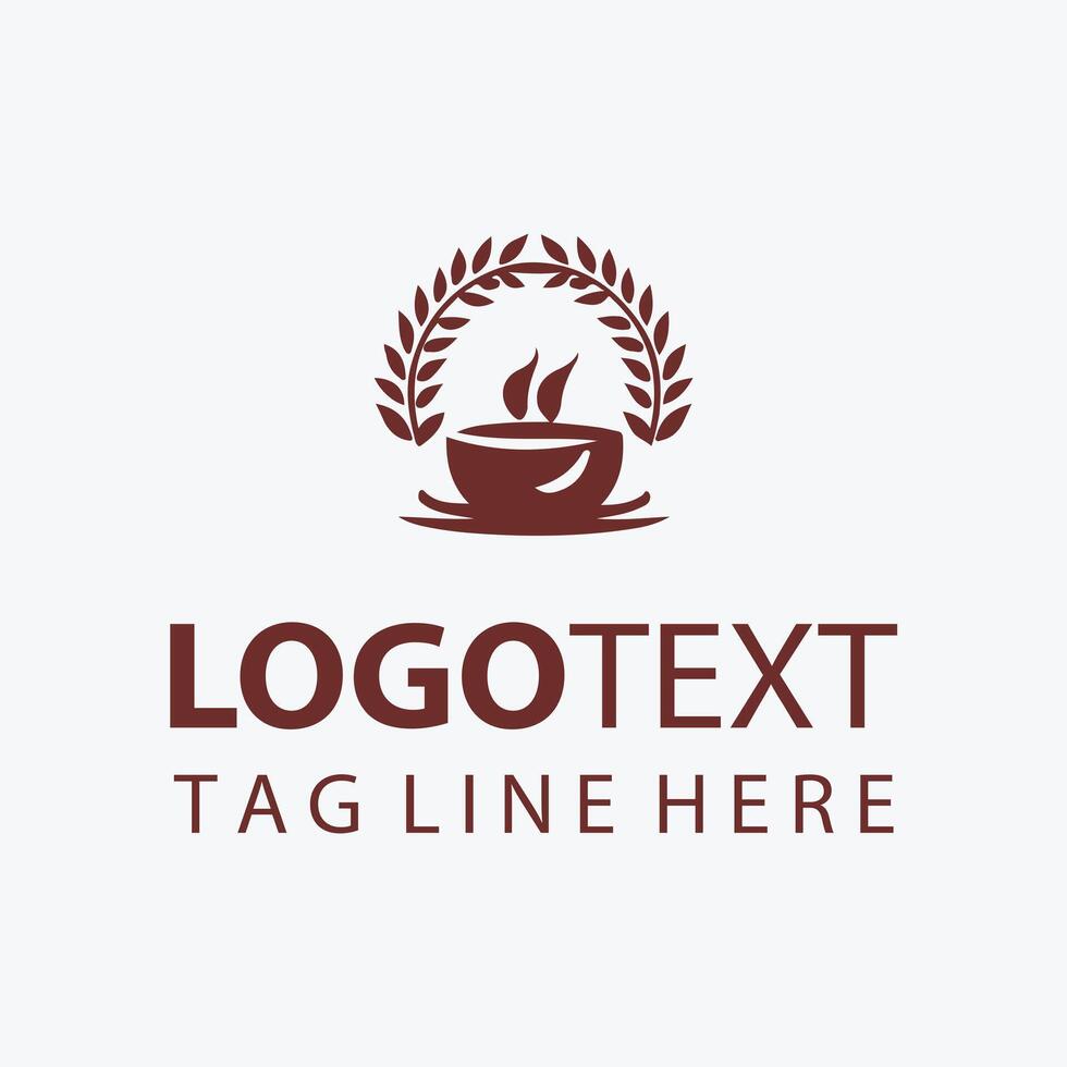 French Press coffe logo vector