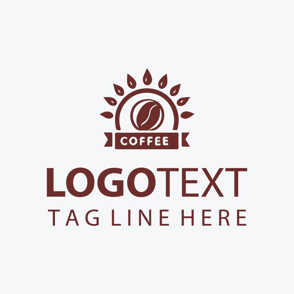Steamy Morning coffe logo vector