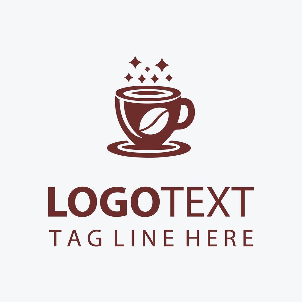 Vibe Coffee logo vector