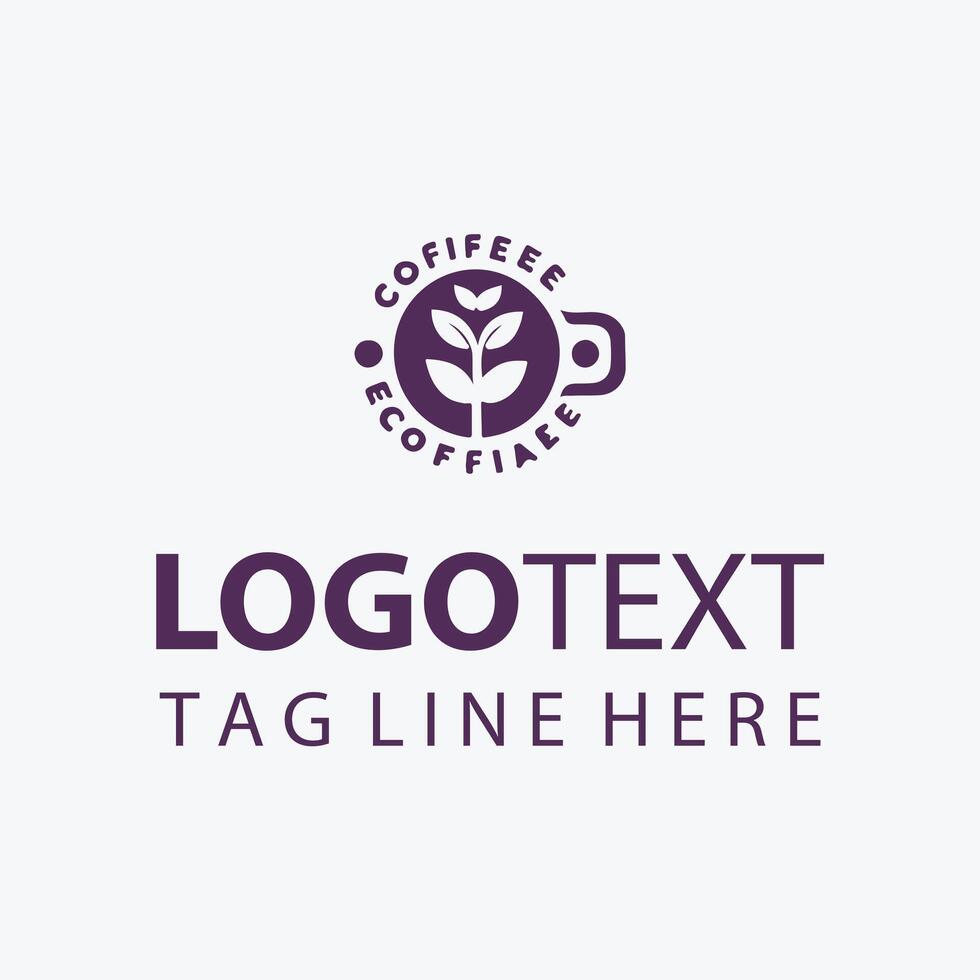 Steaming Cup of Coffee Logo vector