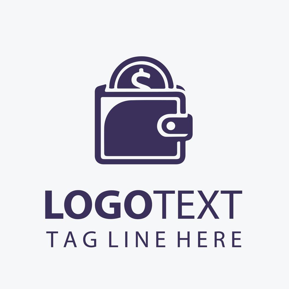 Businesses Wallet Logo vector