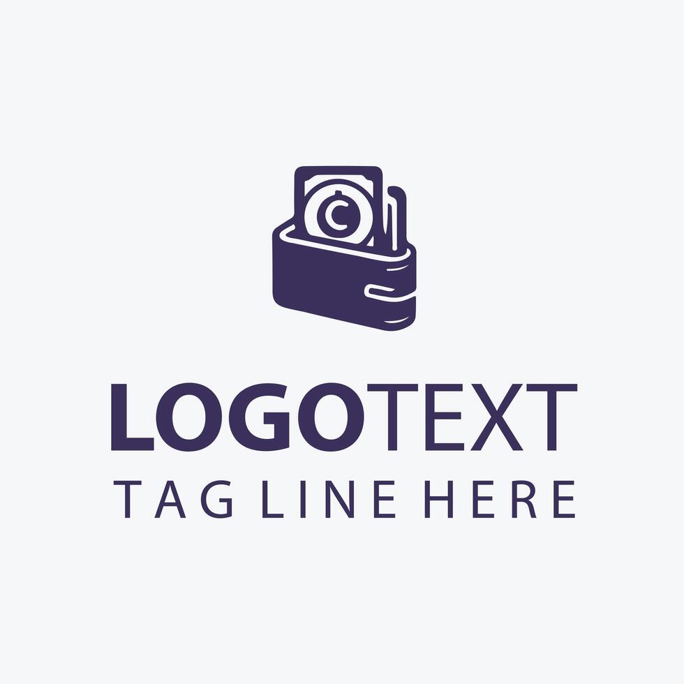 Safe Link Wallet Money Logo vector