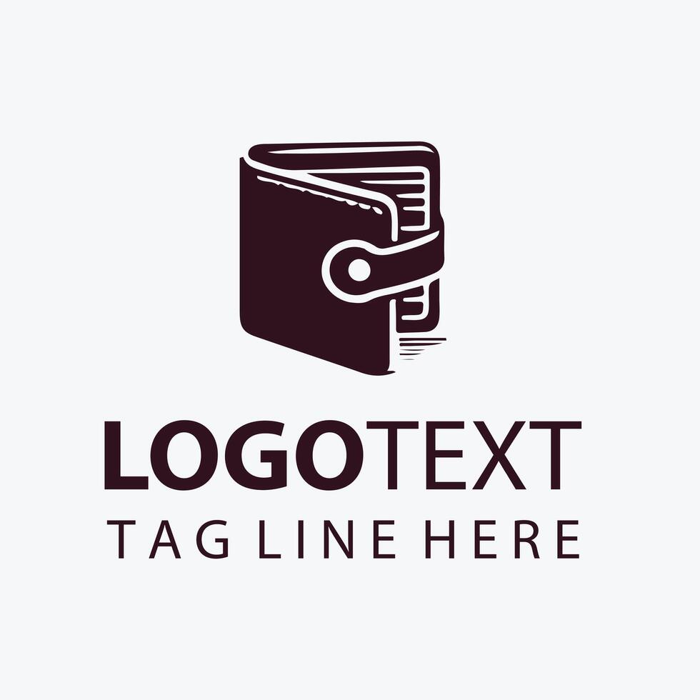 Crypto Box Wallet Money Logo vector