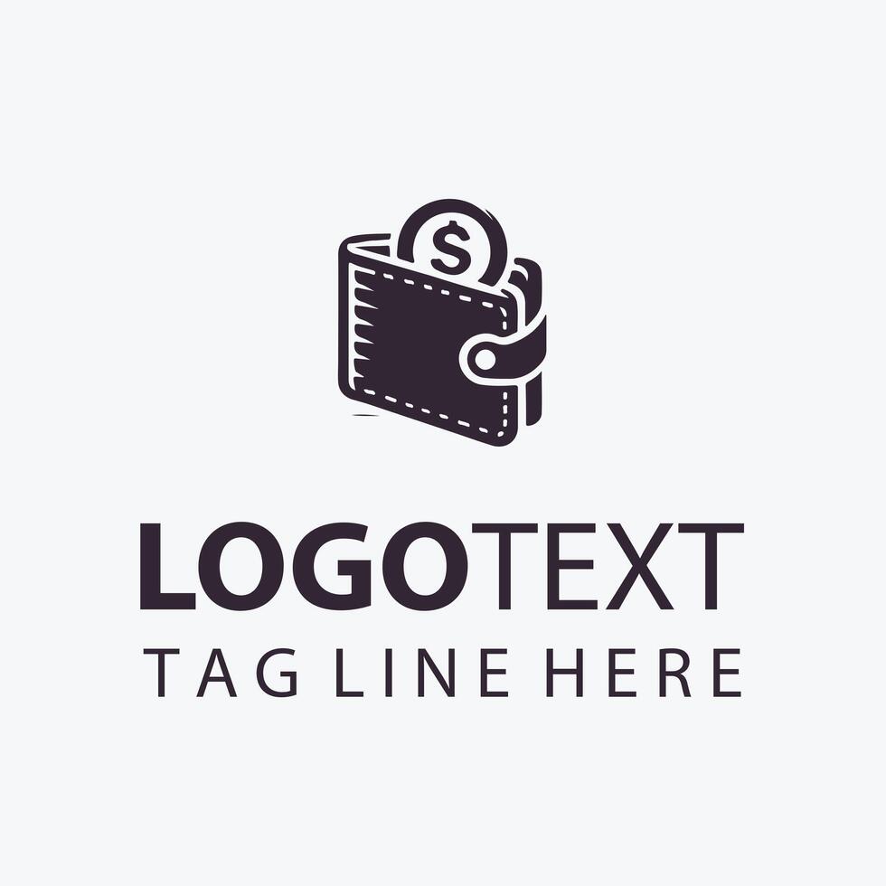 Metro Case Wallet Money Logo vector