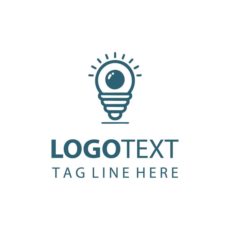 The light egg logo vector