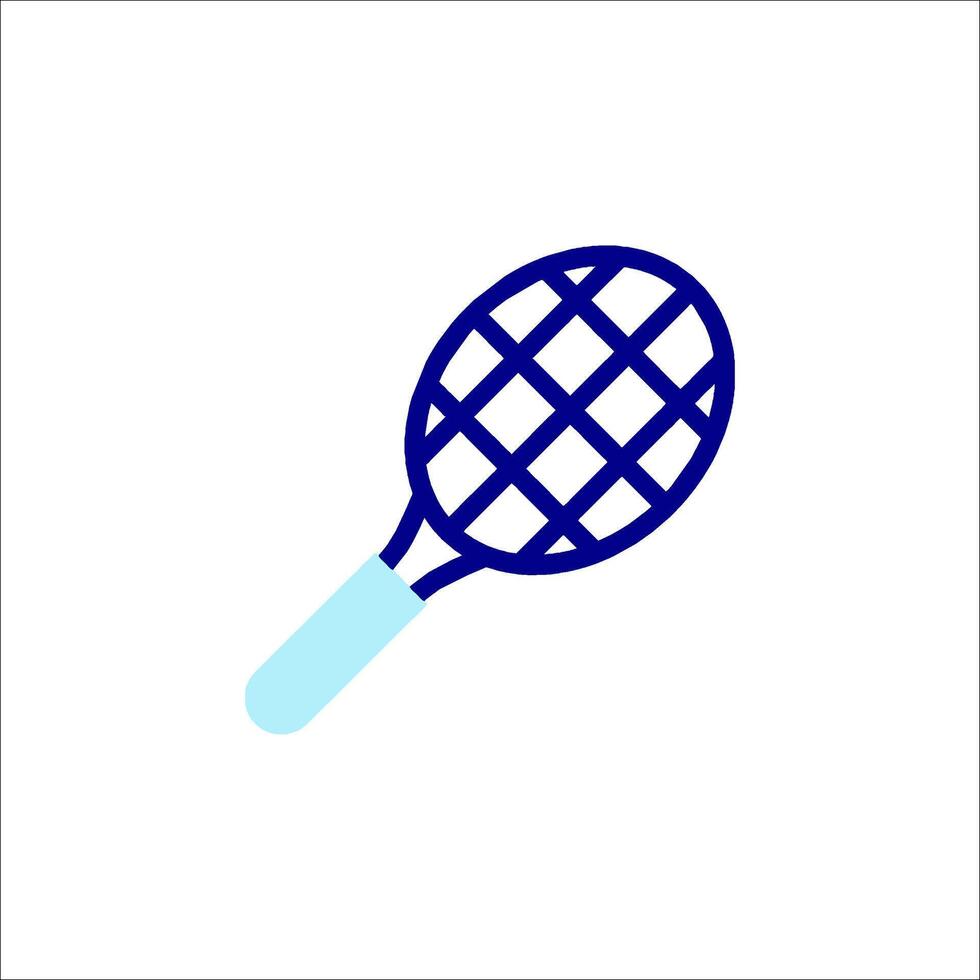 Tennis racket icon illustration vector