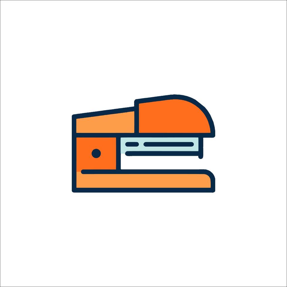 A stapler icon on a white background vector
