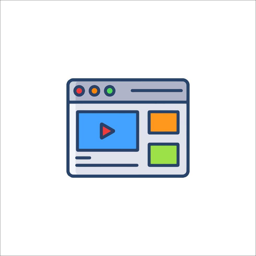 player icon illustration vector