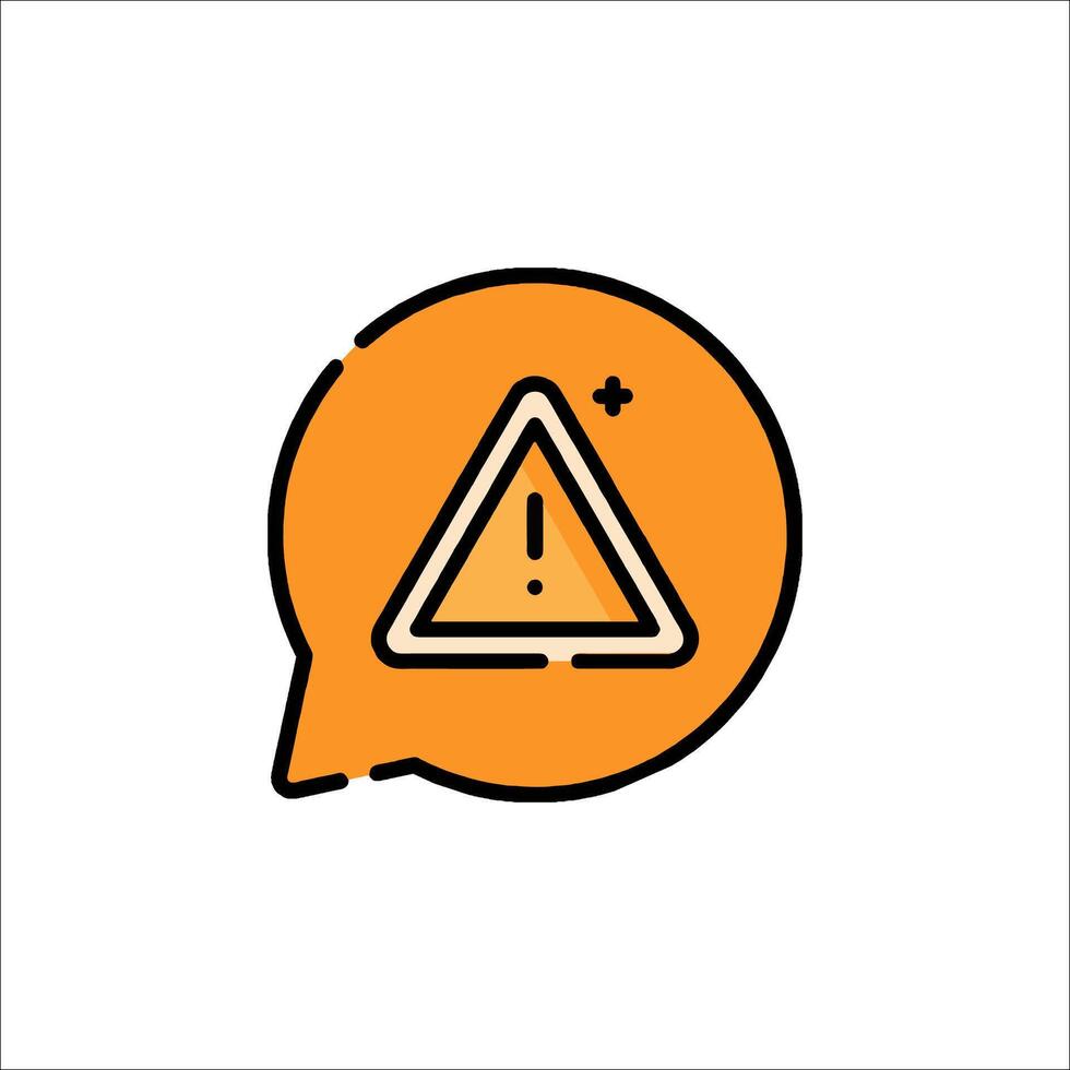 A warning sign with a triangle and a triangle vector