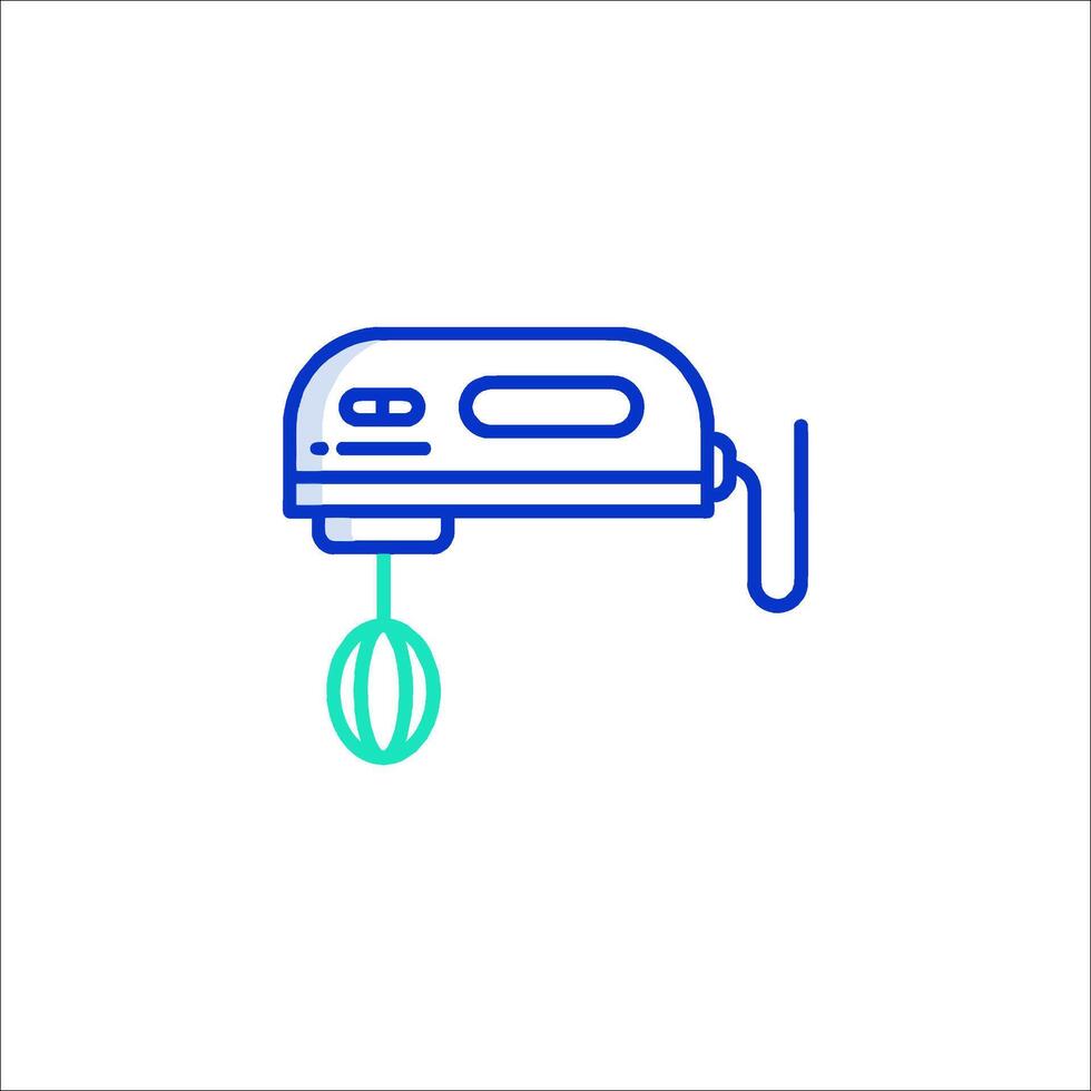 A mixer with a ball on top vector