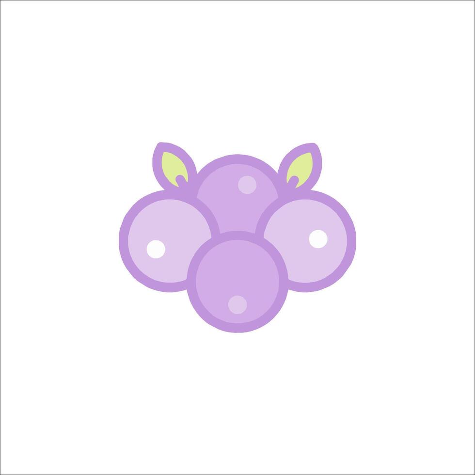 A purple bubble head with two eyes vector