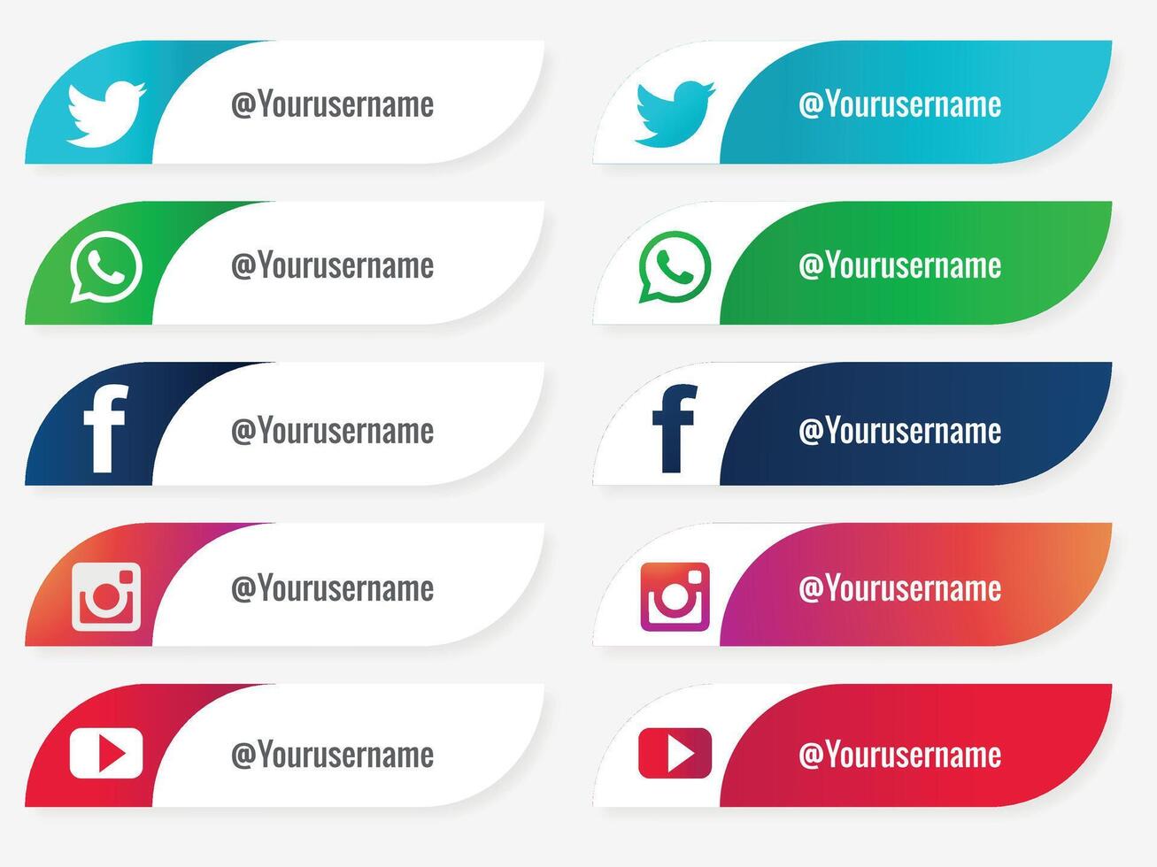 socile meaidea icons vector