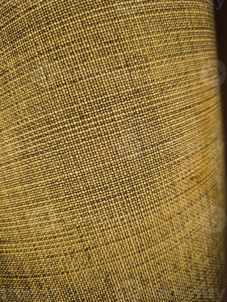 Table lamp shade in semi-rough textured fabric in cream color photo