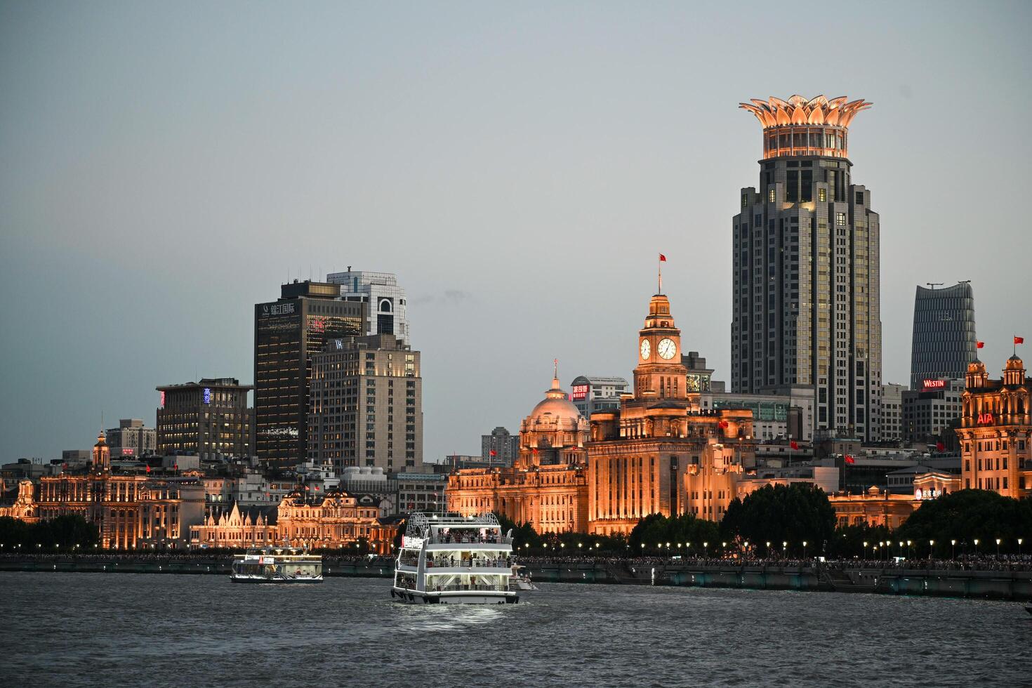 The Bund, Shanghai, China, July 27, 2024 photo