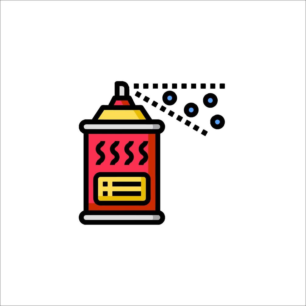 Spray can icon illustration vector