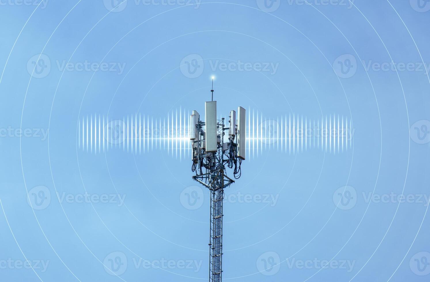 Connecting, communicating, and exchanging with global network cloud data internet technology. Using wireless data with high-speed technology for economic, scientific, and financial development. photo