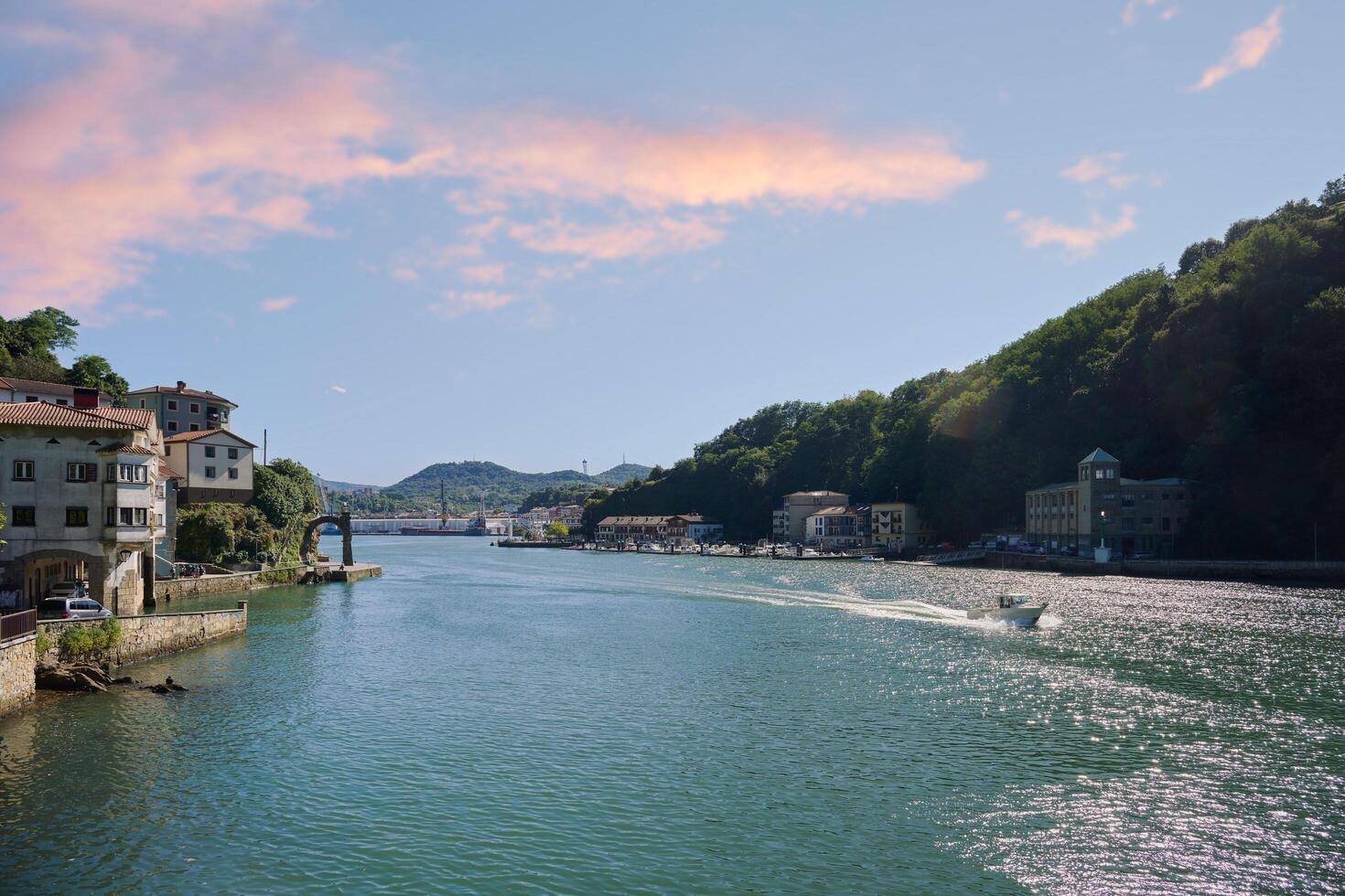 Pasaia, Guipuzcoa, Spain, 2024, Pasaia Donibane, a small fishing village photo
