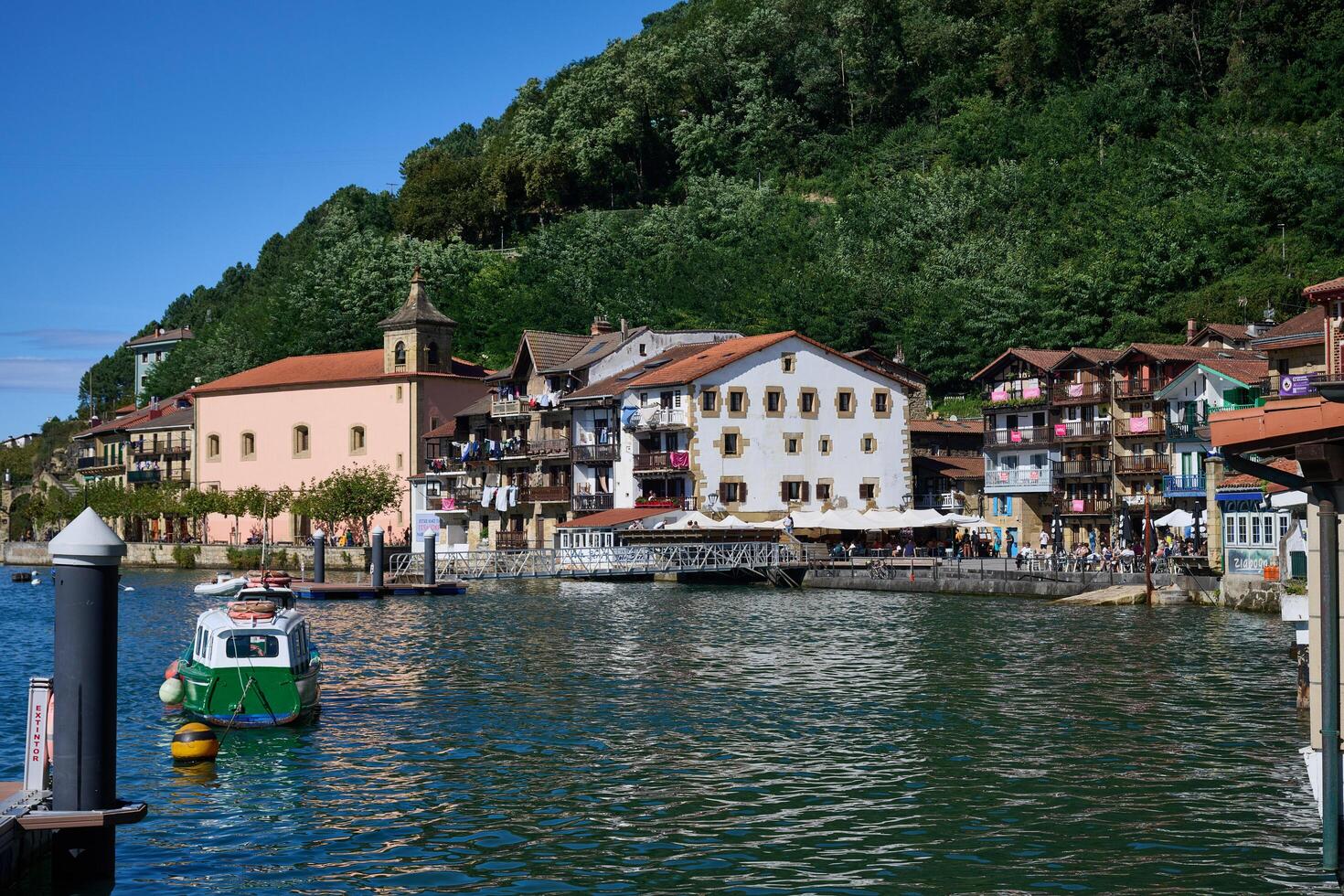 Pasaia Donibane, Guipuzcoa, Spain, 2024, a small fishing village photo