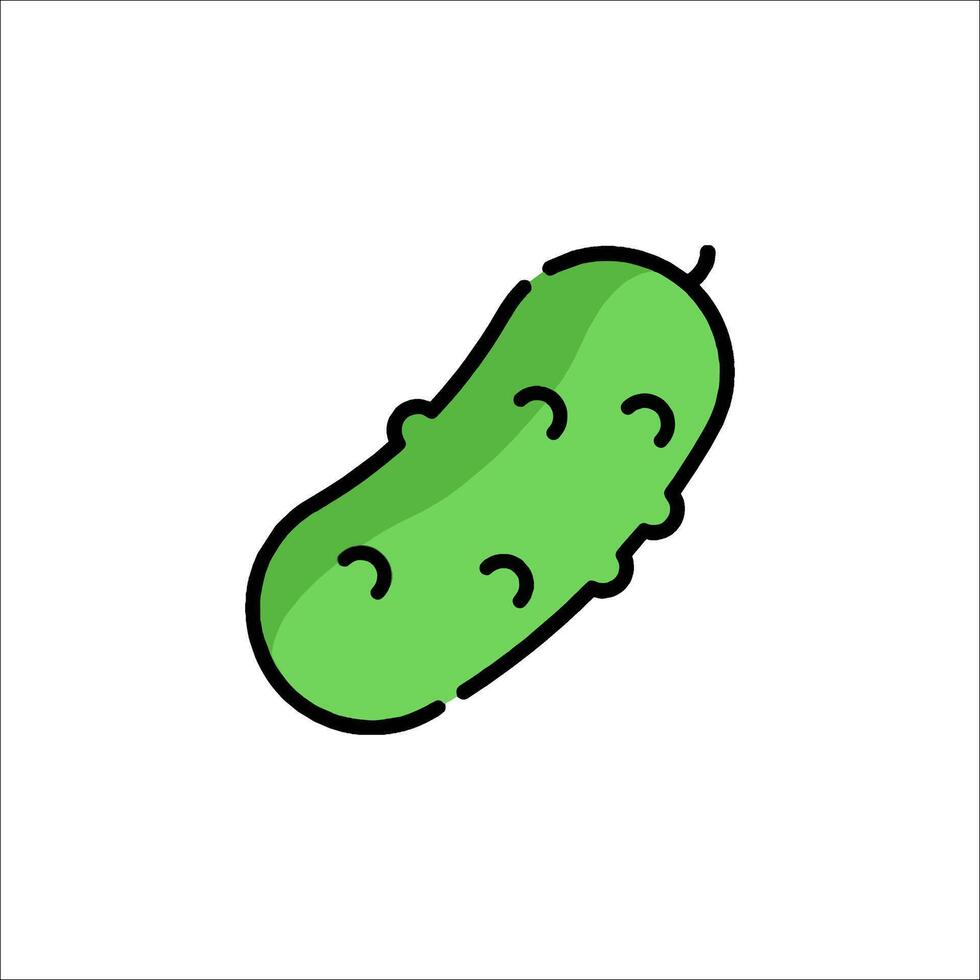 A pickle icon on a white background vector