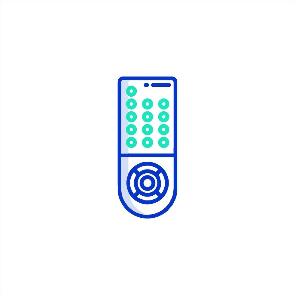 A remote control icon on a white background vector