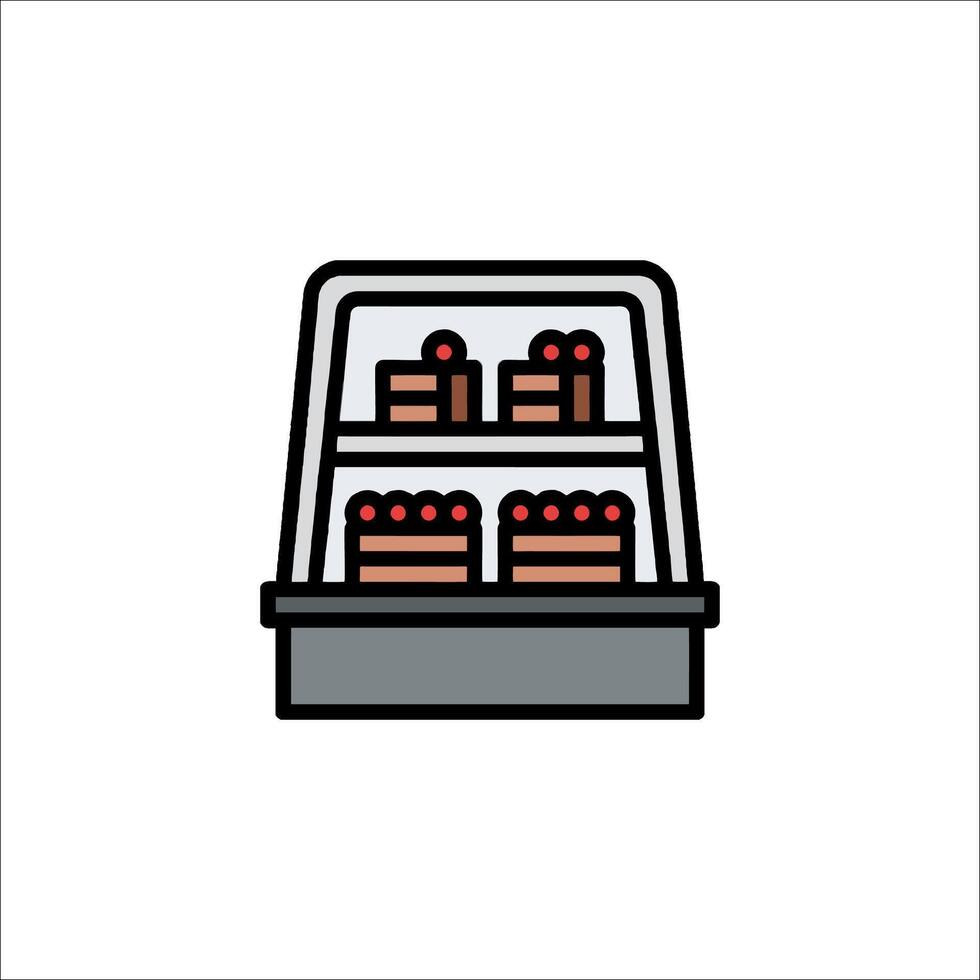A bakery icon on a white background vector
