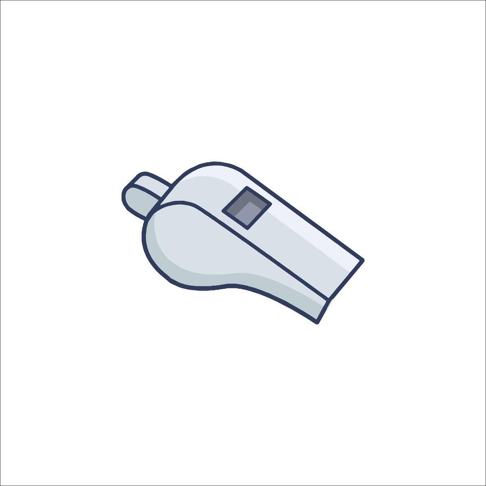 A whistle icon on a white background vector