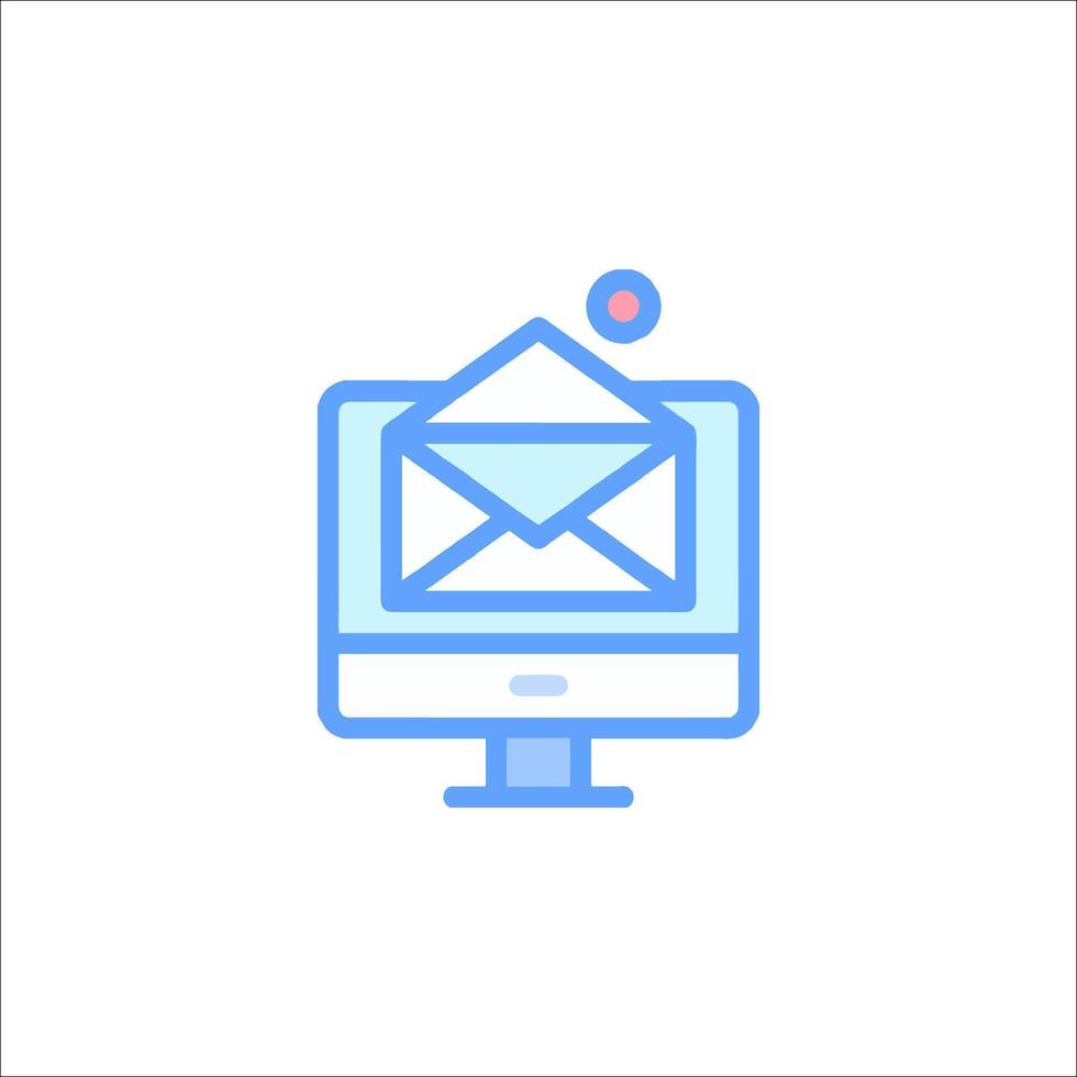 Email marketing icon vector
