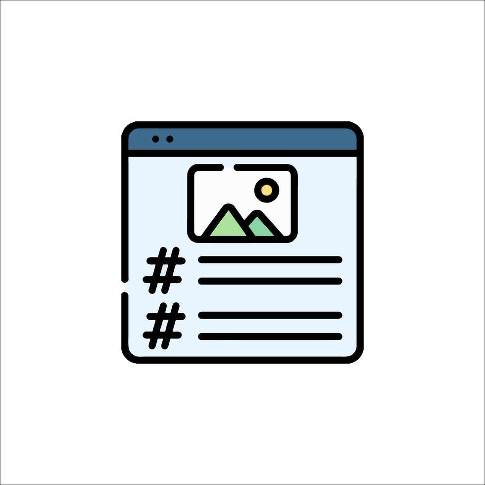 A web page with a picture of a mountain and a mountain vector
