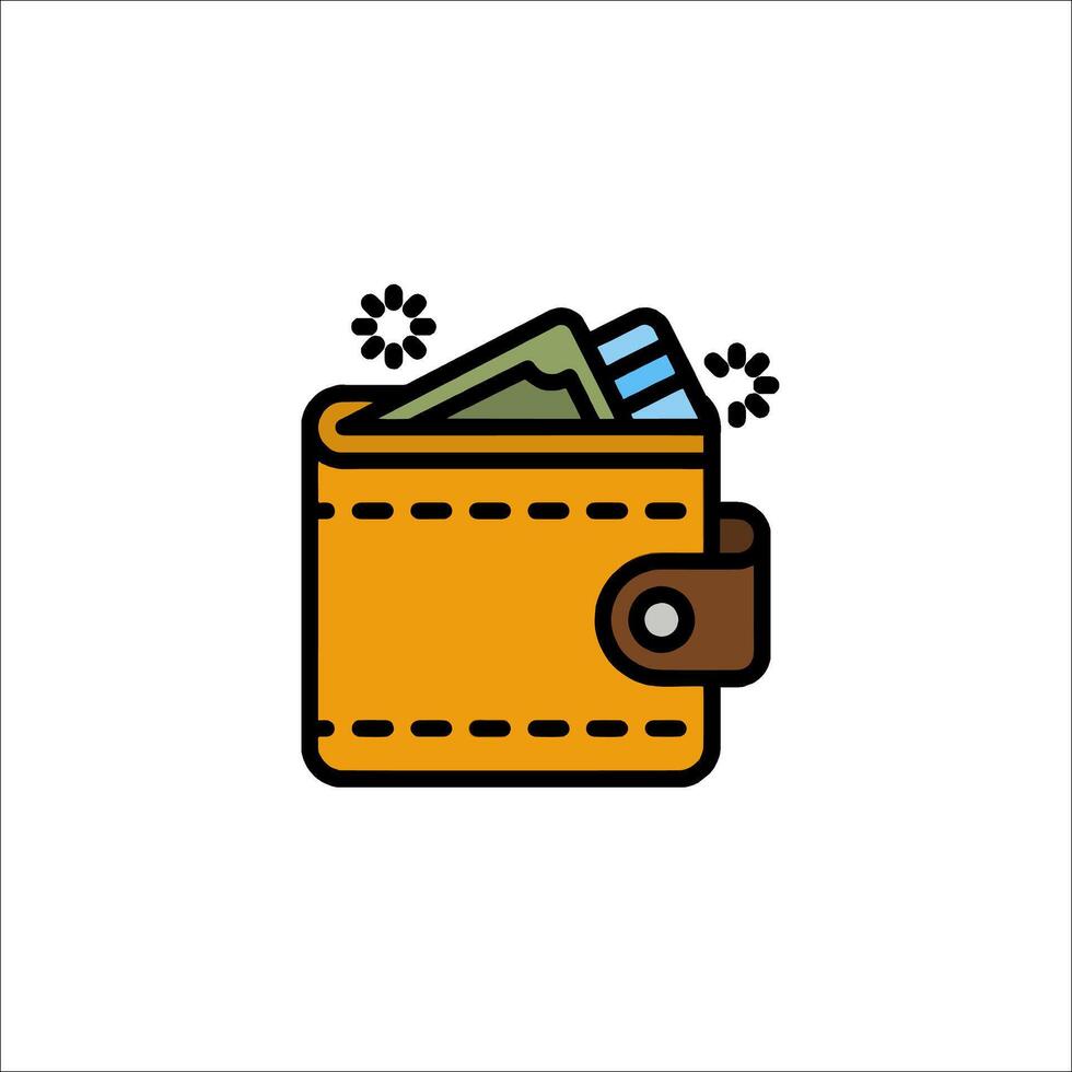 Wallet icon illustration vector