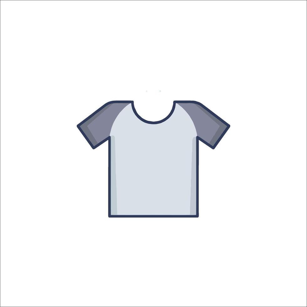 A t - shirt icon on a white background vector