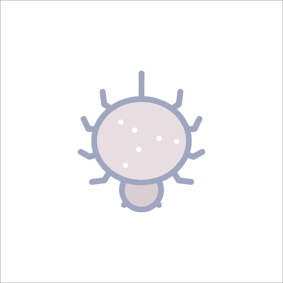 A spider icon on a white background vector