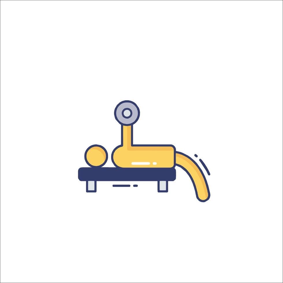 A man laying on a bed with a wheel on top vector