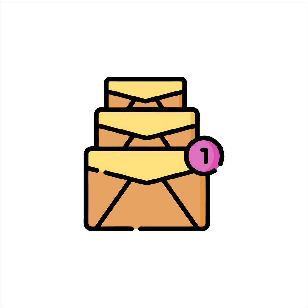 Mail icon illustration vector