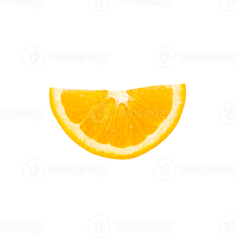 Orange slice, cutout, full depth of field png