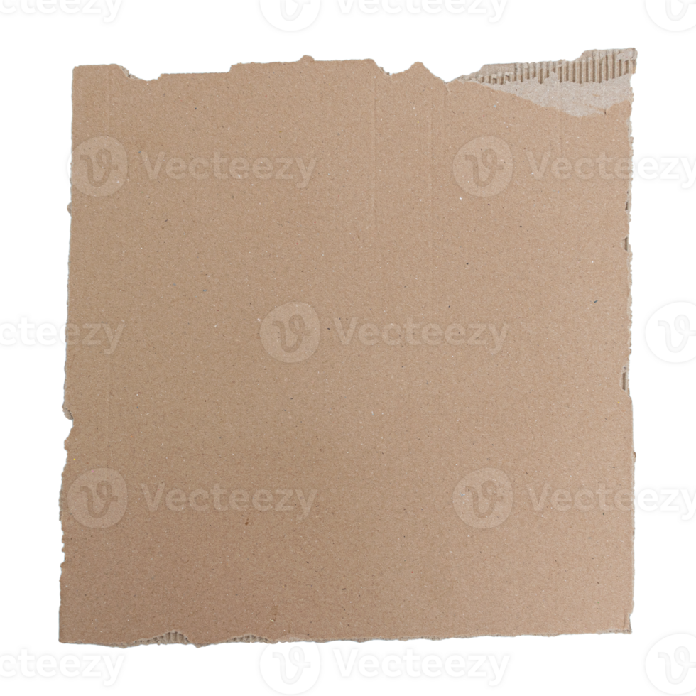 Square Cardboard Frame with Writing Space - Ideal for Messaging and Branding png