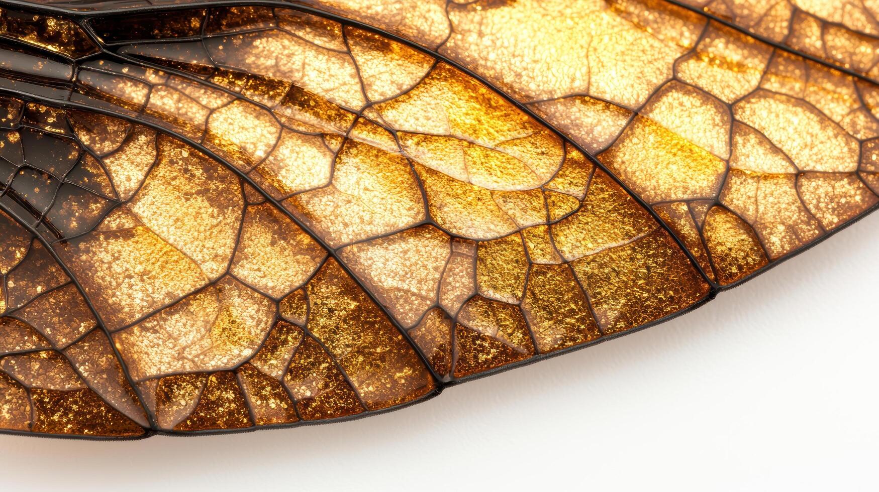 Intricate golden mosaic pattern photo