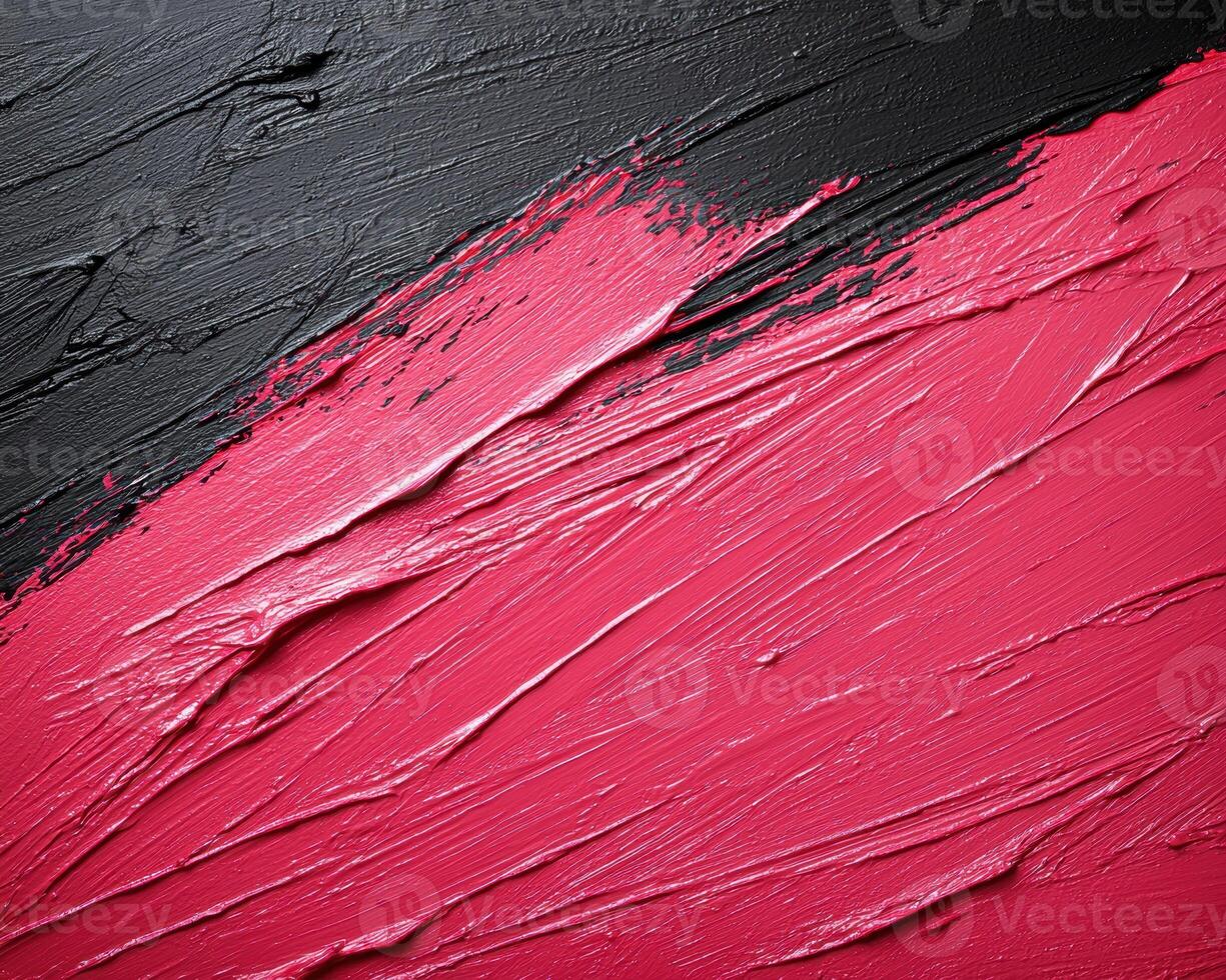 Abstract paint texture background in black and red photo